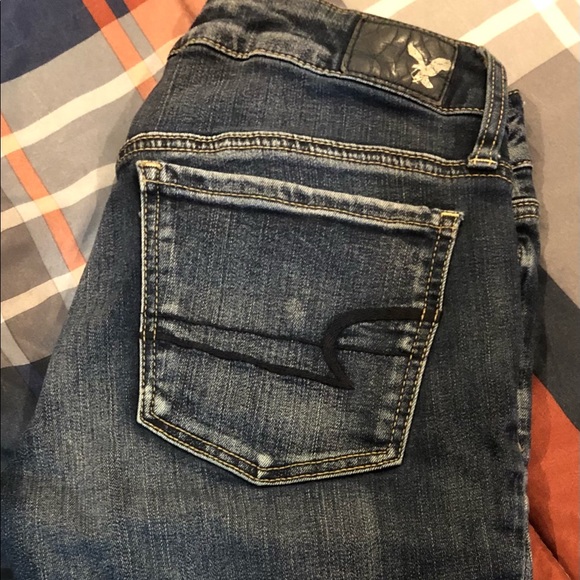 American Eagle Outfitters Denim - American Eagle 🦅 dark blue wash jeans